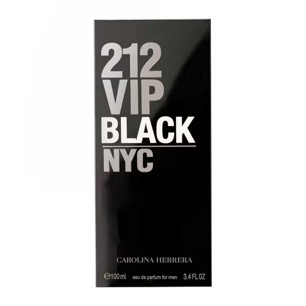 Carolina Herrera 212 VIP Black Men EDP 100ml detalle - Atavió Bravo
