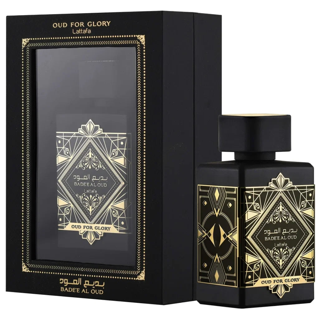 Lattafa Bade'e Al Oud For Glory EDP 100ml frente - Atavió Bravo