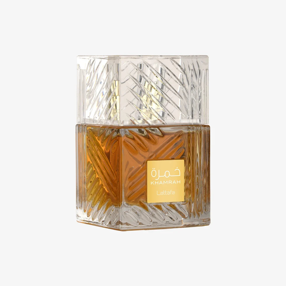 Lattafa Khamrah EDP 100ml lateral - Atavió Bravo
