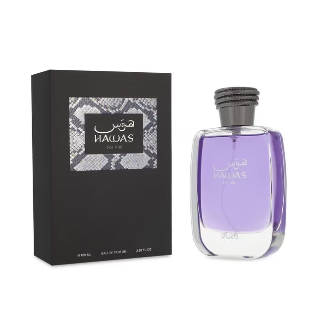 Rasasi Hawas EDP 100ml frente - Atavió Bravo